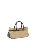Calin Top Handle Suede Hobo Bag