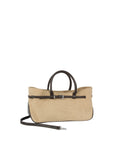 Calin Top Handle Suede Hobo Bag