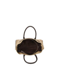 Calin Top Handle Suede Hobo Bag