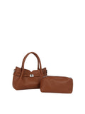 Calin Pebbled 2-in-1 Satchel