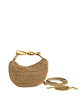 Calin Straw Crossbody Handbag