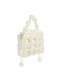 Calin Clustered Faux pearls Evening Bag