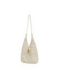 Calin Floral Crochet Hobo Bag