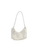 Calin Sequin Mesh Shoulder Bag