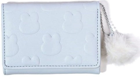 Calin Embossed Bunny Trifold Wallet