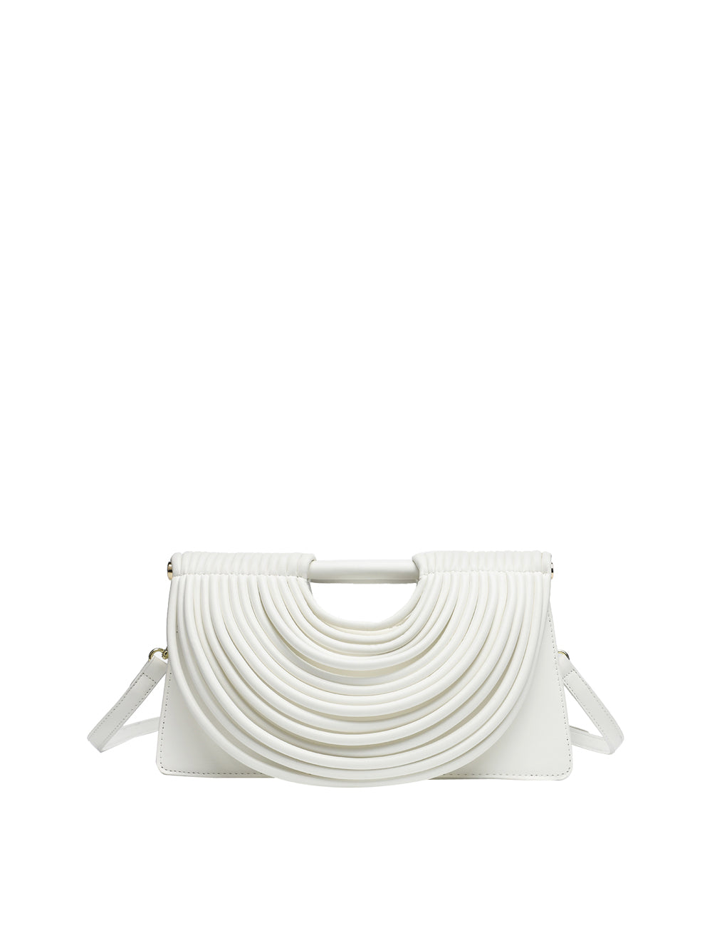 Calin Sculpted Tubular Multi-Strand Statement Handbag