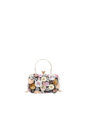 Calin Floral Minaudière Clutch