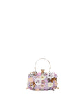 Calin Floral Minaudière Clutch