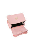 Calin Faux Pearl Handle Bow Micro Top-Handle Bag