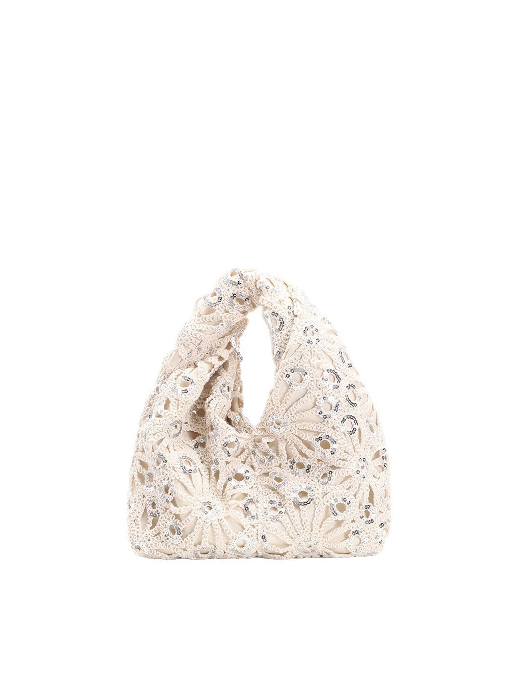 Calin Crochet Hobo Bag