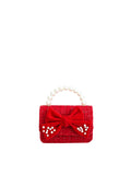 Calin Coquette Rectangular Mini Flap Bag