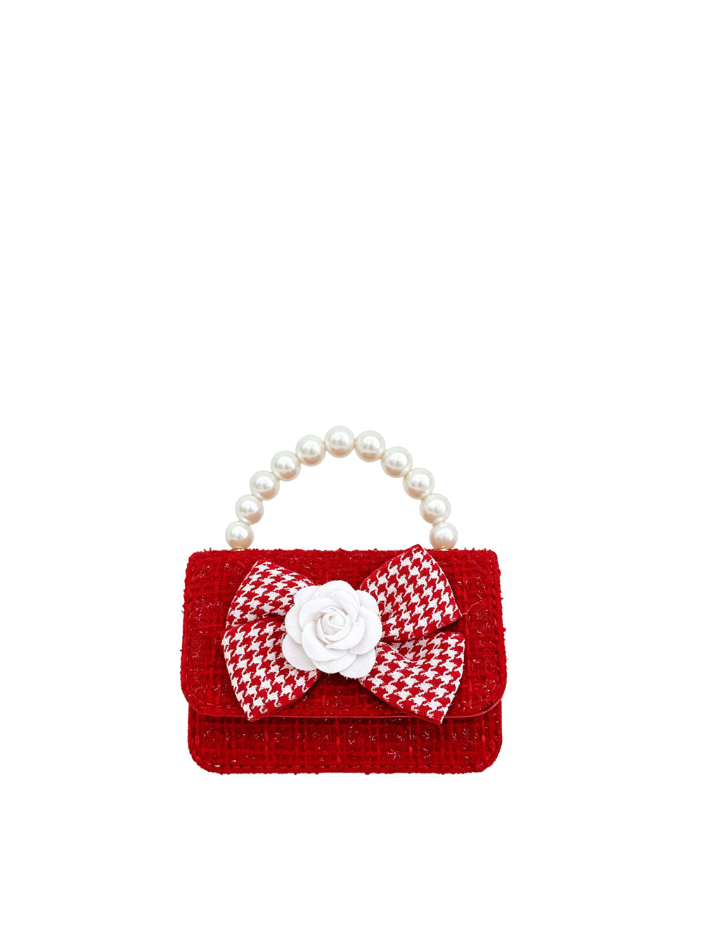 Calin Coquette Rectangular Mini Flap Bag