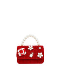 Calin Coquette Rectangular Mini Flap Bag