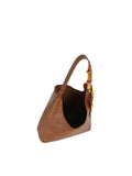 Slouchy Hobo Shoulder Bag with Scarf and Matching Pouch Set