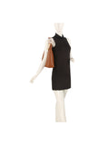 Slouchy Hobo Shoulder Bag with Scarf Accent