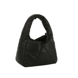 Mini puffy satchel shoulder bag