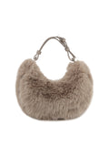 Calin Faux-Fur Shoulder Bag