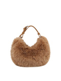 Calin Faux-Fur Shoulder Bag