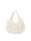 Calin Faux-Fur Shoulder Bag