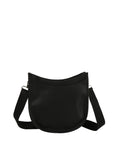 Calin curved front pocket crossbody