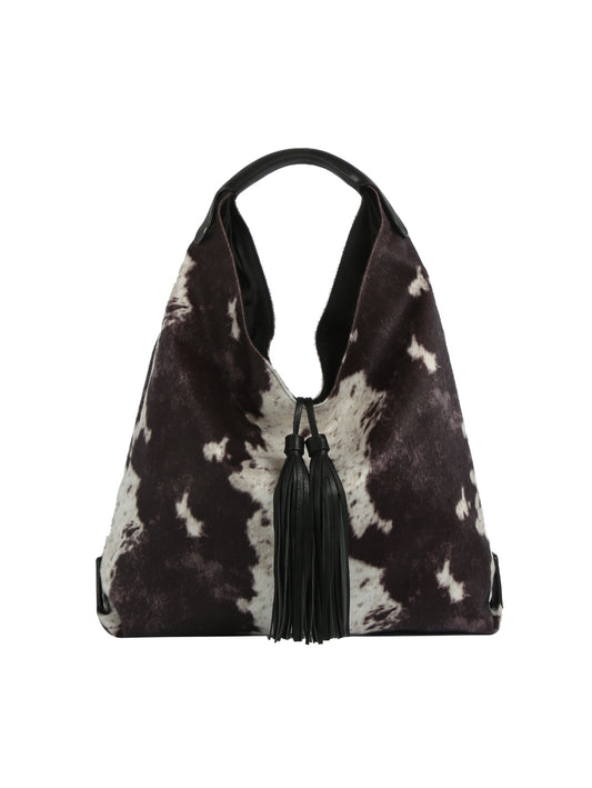 Calin Animal Print Hobo Bag