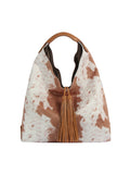 Calin Animal Print Hobo Bag