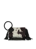 Braided-Ring Clutch Multi-color
