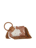 Braided-Ring Clutch Multi-color