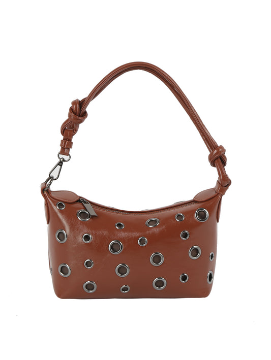 Knotted strap Hobo Bag