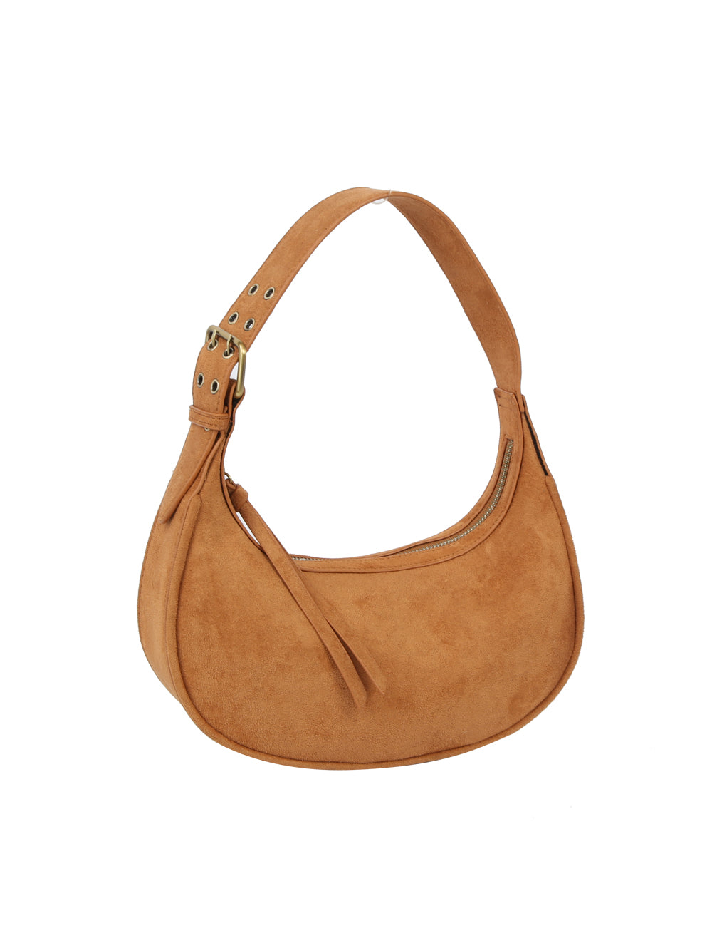 Calin Faux Suede Shoulder Bag