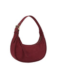 Calin Faux Suede Shoulder Bag