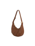 Calin Curved Stitch Hobo Shoulder Bag
