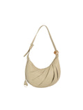 Calin Curved Stitch Hobo Shoulder Bag