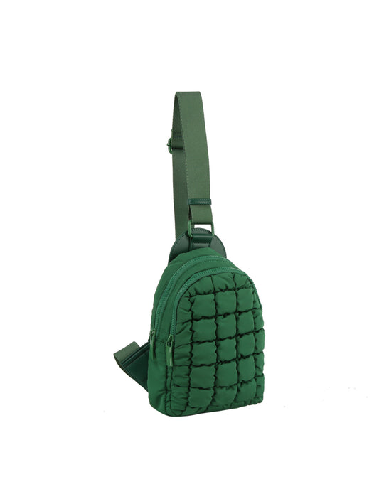 Ecostitch Quilted Sling Backpack