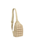 Ecostitch Quilted Sling Backpack