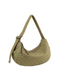 ecostitch Quilted Nylon Shoulder Bag