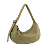 ecostitch Quilted Nylon Shoulder Bag