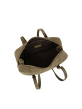 Calin Puffy Quilted Suede Shoulder Bag
