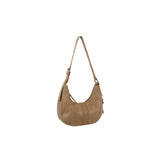 Calin woven detailed middle oversized shoulder bag