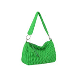 Nylon quited shoulder bag