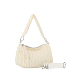 Nylon quited shoulder bag