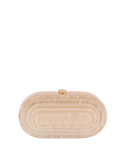 Calin acrylic clutch