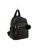 Calin Heart Quilted Backpack