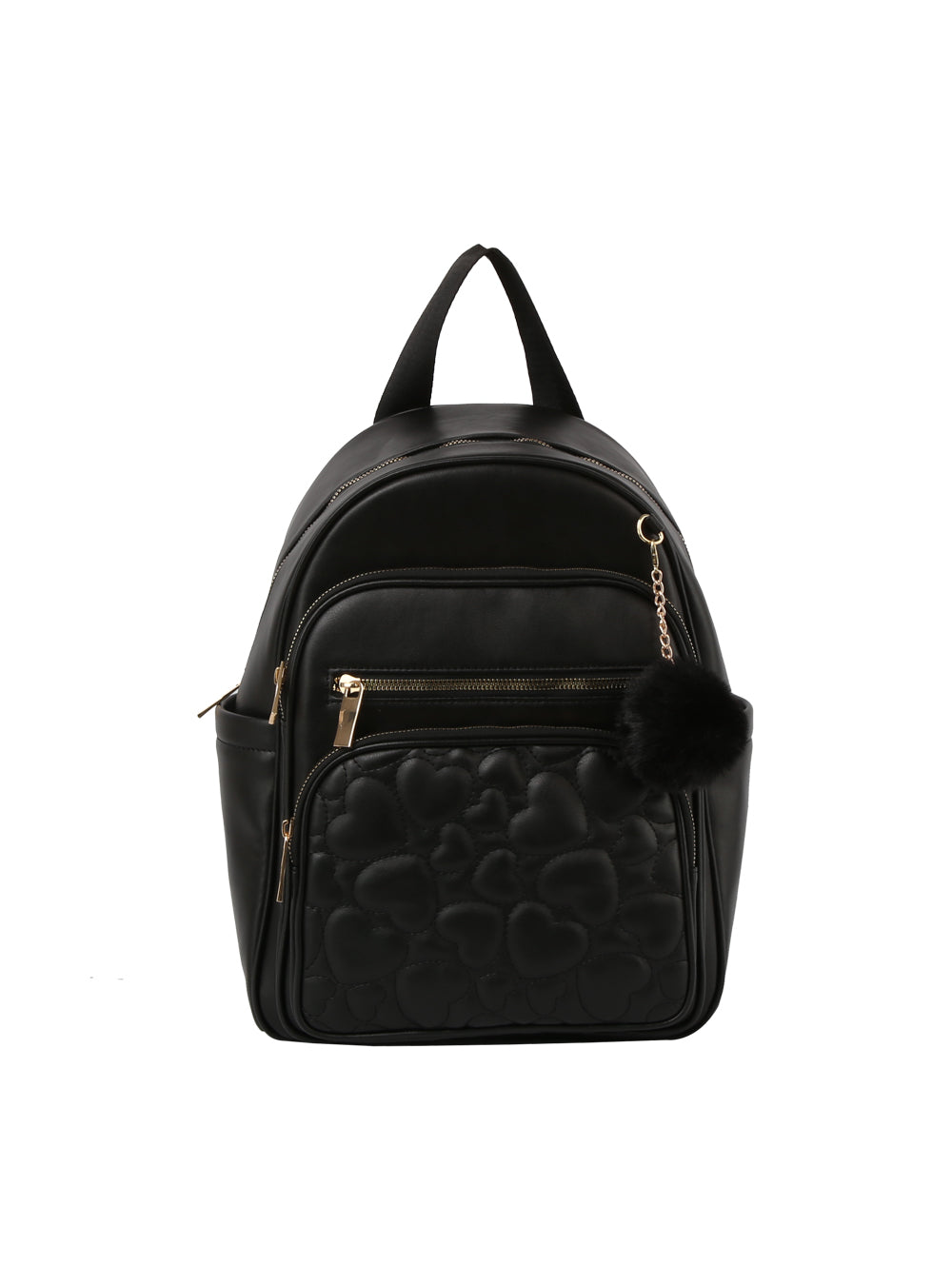 Calin Heart Quilted Backpack