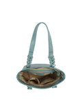 Calin Collection Braided Handle Tote Bag Handbag