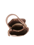 Braided Handle Shoulder Bag