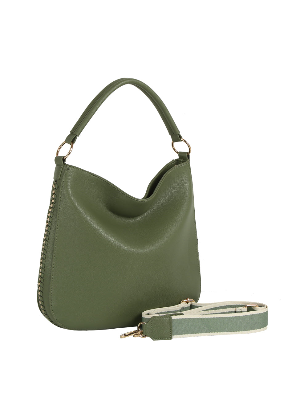 Calin Studded Shoulder Bag