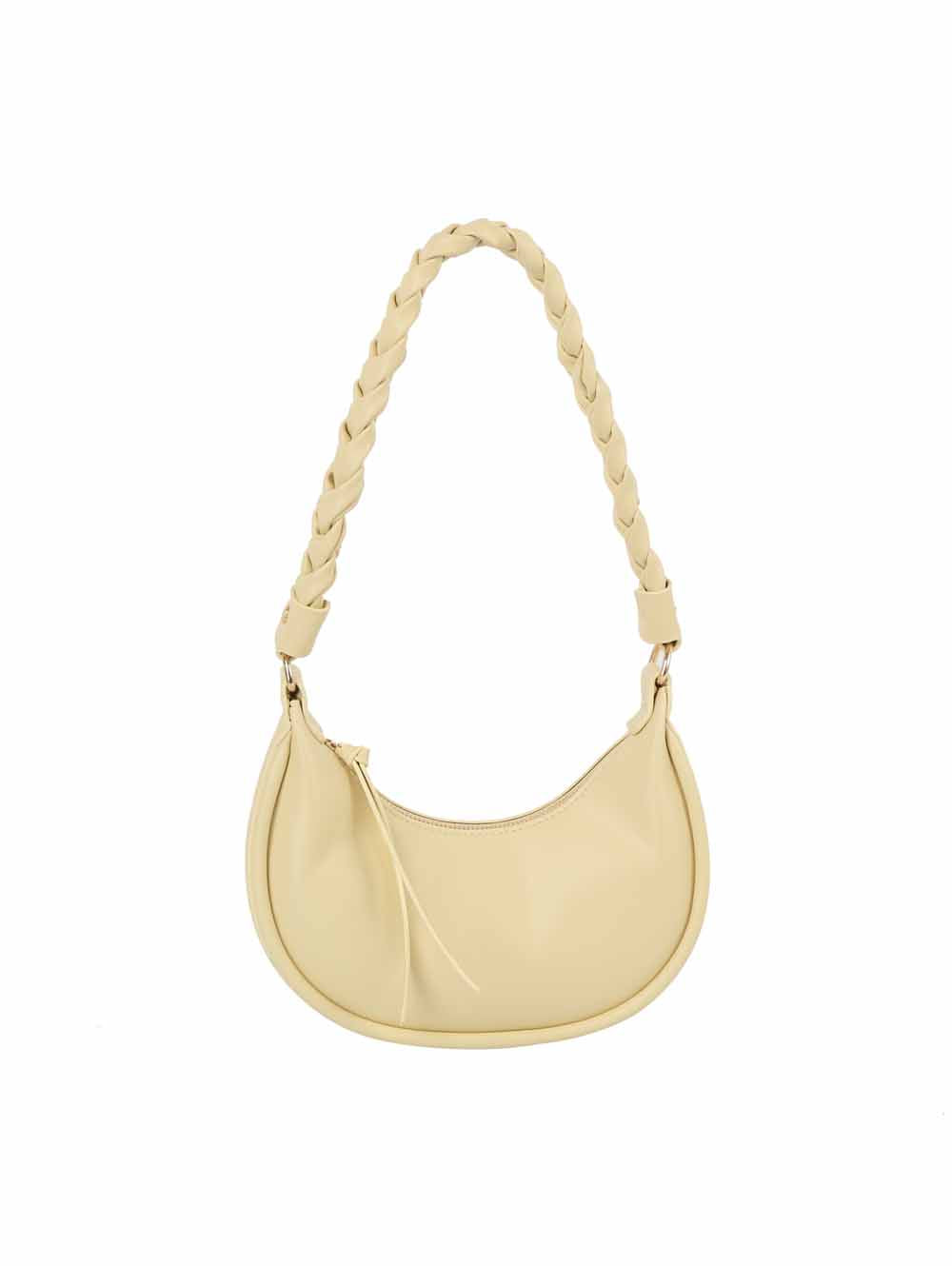 Hobo Bag with Braided shoulder strap