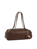 Cherry Charm Barrel Shoulder Bag
