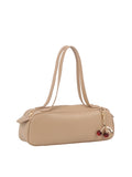 Cherry Charm Barrel Shoulder Bag